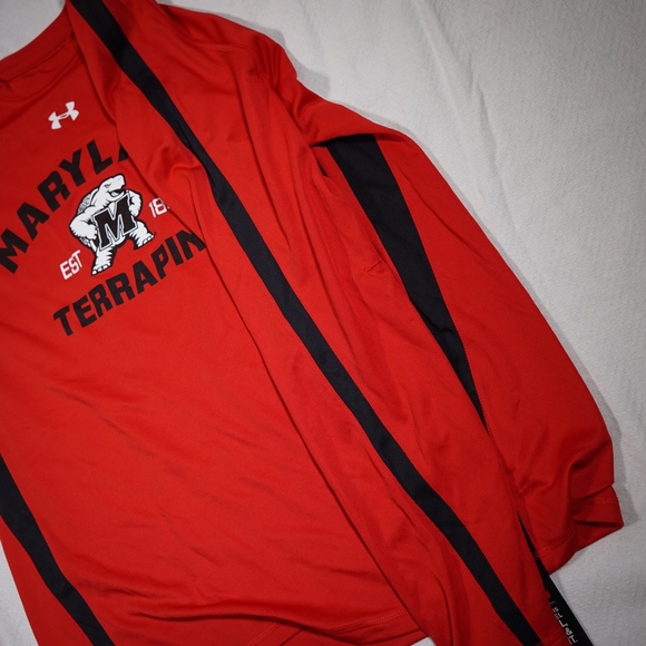 Under Armour Maryland Terrapins LS Shirt NWT - Picture 5 of 8
